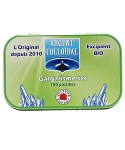 Hygiène de la bouche - gargarisme sec, 100 pastilles à sucer